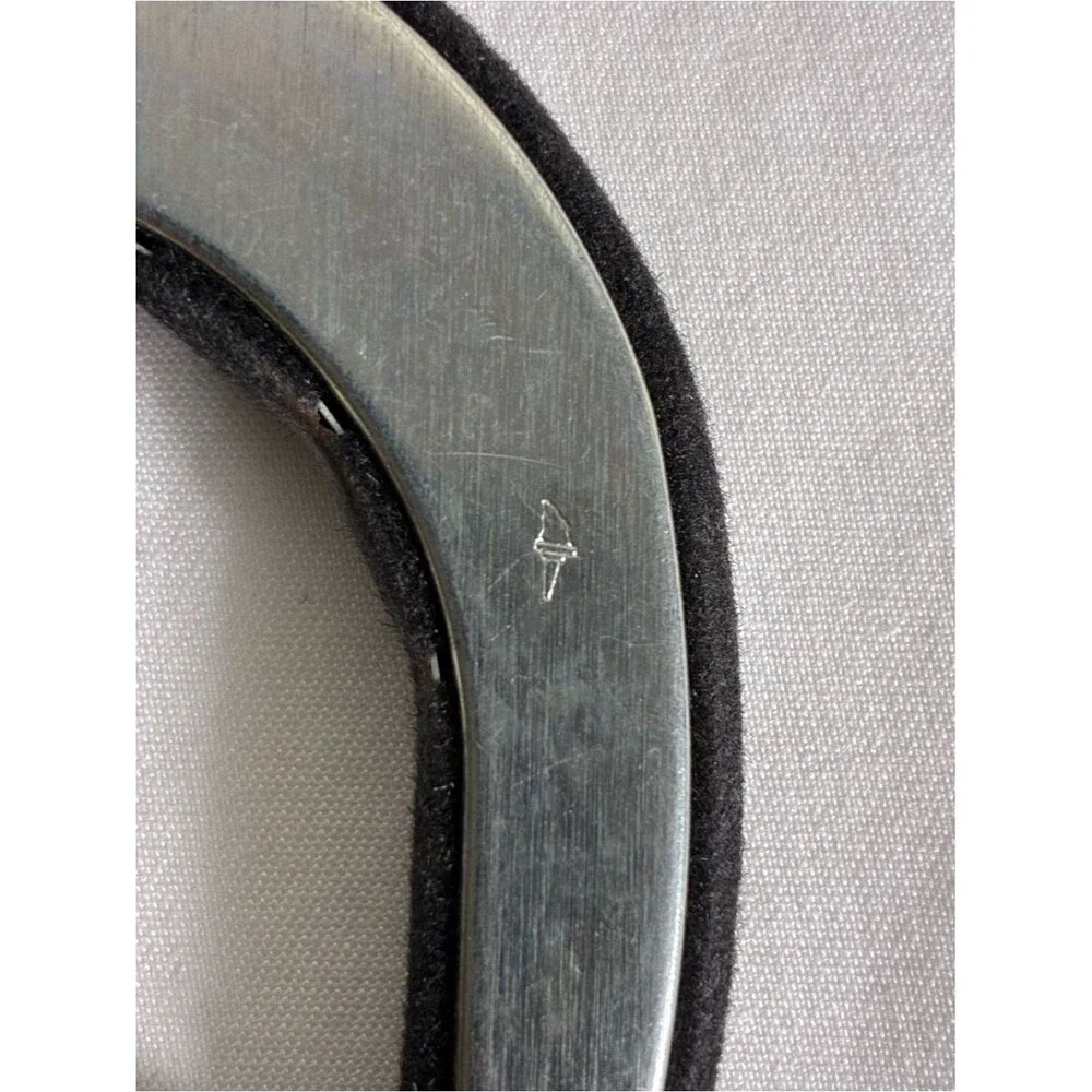 Womens belt 32” long velvet with Gold Stitching elegant